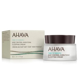 Ahava Time to Smooth Age Control Sleeping Cream, Αντιγηραντική Κρέμα Νυχτός, 50ml