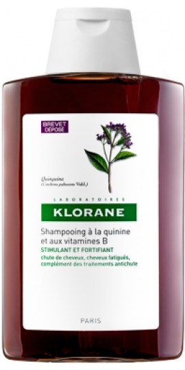 Klorane με Κινίνη Σαμπουάν Κατά της Τριχόπτωσης 400ml