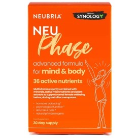 NEUBRIA Neu Phase, Συμπλήρωμα Διατροφής για Γυναίκες Πριν, Κατά τη Διάρκεια & Μετά την Εμμηνόπαυση - 30tabs