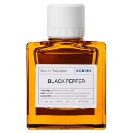 Korres Black Pepper Eau De Toilette Ανδρικό Άρωμα 50ml