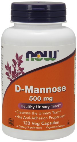 Now Foods D-Mannose 500mg
