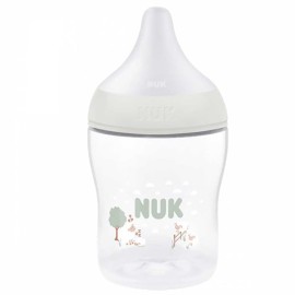 NUK Perfect Match Αnti-Colic Πλαστικό Μπιμπερό με Δείκτη Ελέγχου Θερμοκρασίας 0m+, 150ml