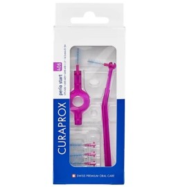 Curaprox CPS 406 Perio Start Μεσοδόντια Βουρτσάκια με 2 Λαβές Φούξια, 5τεμ