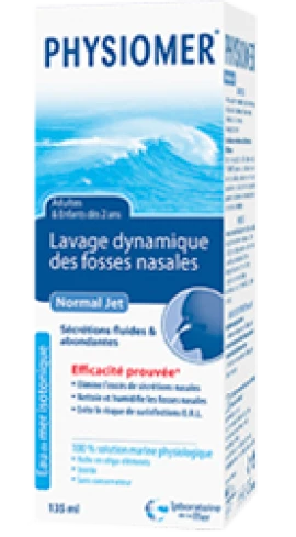 Physiomer Jet Normal Ρινικό Διάλυμα για Παιδιά 6+ και Ενήλικες 135ml