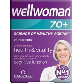 Vitabiotics Wellwoman 70+, 30 ταμπλέτες