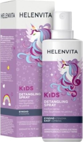 Helenvita Kids Unicorn Spray για Εύκολο Χτένισμα 200ml