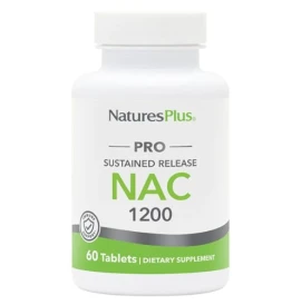 Natures Plus Pro NAC 1200, 60 κάψουλες