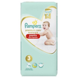 Pampers Premium Care Pants no 3 (6-11kg) 48τμχ