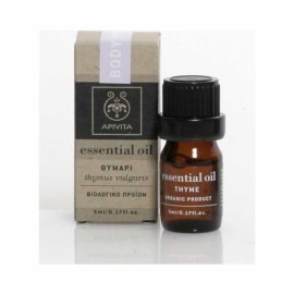 Apivita Essential Oil Thyme Αιθέριο Έλαιο Θυμάρι 5ml