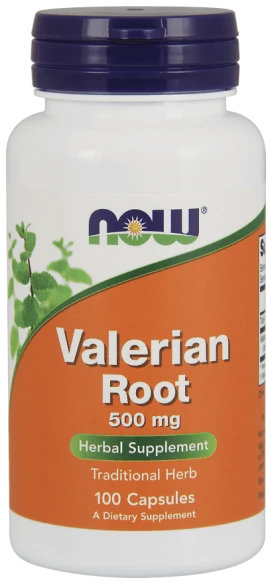 Now Foods Valerian Root 500mg 100 Veget.caps