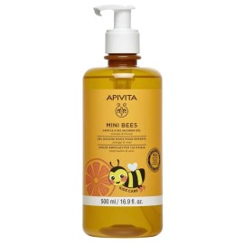 Apivita Mini Bees Gentle Kids Shower Gel με Πορτοκάλι και Μέλι 500ml