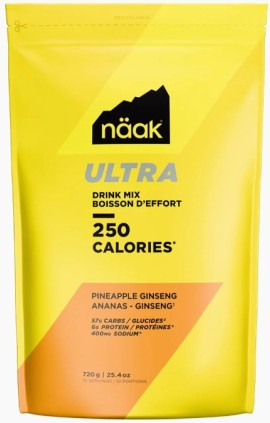 Näak ULTRA™ Drink Mix, Ανανάς Τζίνσεγκ, 720gr Bag