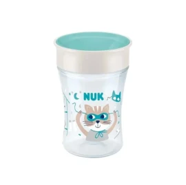 NUK Magic Cup Ποτηράκι Με Καινοτόμο Χείλος 8+ μηνών Πράσινο 230ml
