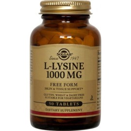 Solgar L - Lysine 1000mg 50tabs