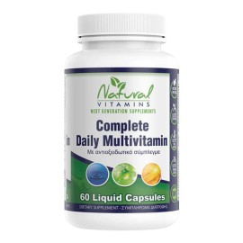 Natural Vitamins Complete Daily Multivitamin, 60 κάψουλες