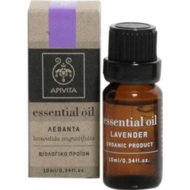Apivita Essential Oil Lavender Αιθέριο Έλαιο Λεβάντα 10ml
