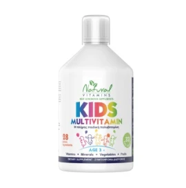 Natural Vitamins Kids Multivitamin, 500ml