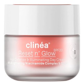 Clinéa Reset n’ Glow SPF20 – Κρέμα Ημέρας Αντιγήρανσης και Λάμψης, 50ml