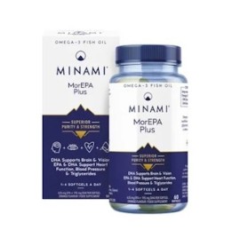 Minami MorEPA Plus Omega-3 60 Μαλακές Κάψουλες