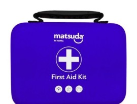 Matsuda First Aid Kit Κενό Φαρμακείο Πρώτων Βοηθειών σε Τσαντάκι, 1 τεμάχιο