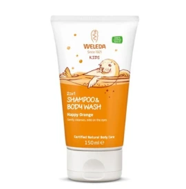 Weleda Kids 2in1 Shampoo & Body Wash Orange Παιδικό Αφρόλουτρο & Σαμπουάν 2 σε 1 με Άρωμα Φρουτώδες Πορτοκάλι, 150ml