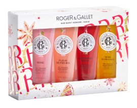 Roger&Gallet XMAS Εορταστικό Promo Pack με Bestseller Αφρόλουτρα 4x50ml, 1σετ
