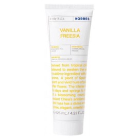 Korres Body Milk Vanilla Freesia Ενυδατικό Γαλάκτωμα Σώματος 125ml