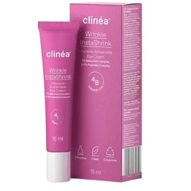 Clinea Wrinkle InstaShrink Αντιγηραντική Κρέμα Ματιών, 15ml