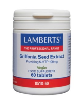 Lamberts Griffonia Seed Extract Providing 5-HTP 100mg, 60 ταμπλέτες