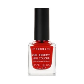 Korres Gel Effect Nail Colour No 48 Coral Red 11ml