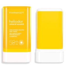Pharmasept Heliodor Mineral Sunstick Αντιηλιακό Προσώπου & Σώματος SPF50, 25g
