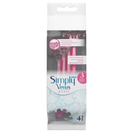 Gillette Venus Simply Basic Ξυραφάκια Μίας Χρήσης 4τμχ