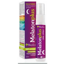 Bioplus Melaton Plus Spray Υπογλώσσιο σπρέι Μελατονίνης & Βαλεριάνας 30ml