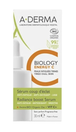 Aderma Biology Energy C Radiance Boost Serum - Ορός ενίσχυσης λάμψης 30ml