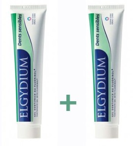Elgydium Sensitive Οδοντόκρεμα για ευαίσθητα δόντια 2 x 75ml