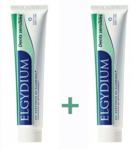 Elgydium Sensitive Οδοντόκρεμα για ευαίσθητα δόντια 2 x 75ml