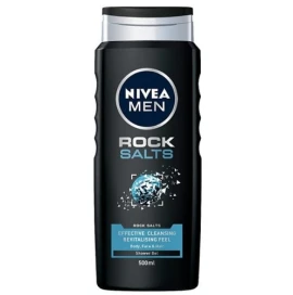 Nivea Men Shower Gel Rock Salts Ανδρικό Αφρόλουτρο, 500ml