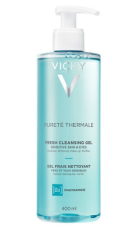 Vichy Gel Καθαρισμού Purete Thermale Fresh Cleansing Gel με B3 και Νιασιναμίδη για Ευαίσθητες Επιδερμίδες 400ml