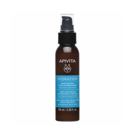 Apivita Hydration Hair Moisturing Leave in Conditioner Κρέμα Μαλλιών Ενυδάτωσης Χωρίς Ξέβγαλμα 100ml