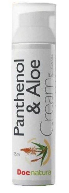 Docnature Panthenol & Aloe Κρέμα βαθιάς Ενυδάτωσης με Αμυγδαλέλαιο 75ml