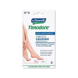 Dottor Ciccarelli Timodore Corn Remover Plasters Λωρίδα Αφαίρεσης Κάλων 6x4cm 2τμχ