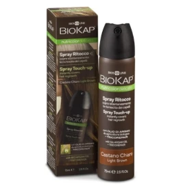 Biokap Nutricolor Delicato Spray Touch-Up Light Brown Εκνέφωμα για την κάλυψη της Ρίζας, 75ml