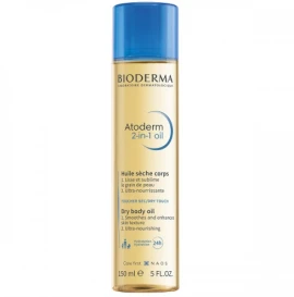 Bioderma Atoderm 2-in-1 Oil Dry Ξηρό Λάδι Σώματος, 150 ml