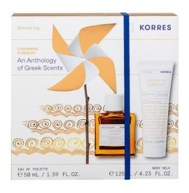 Korres Promo Pack Cashmere Kumquat Άρωμα, 50ml & Cashmere Kumquat Γαλάκτωμα Σώματος, 125ml, 1σετ