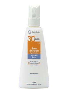 Frezyderm Sun Screen Spray Anti-Seb spf 30 150ml