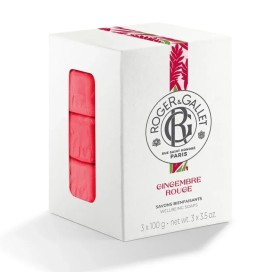 Roger & Gallet Gingembre Rouge Savon Bienfaisants 3x100g