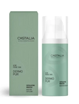 Castalia Dermopur Exfoliating Booster Ρυθμιστική Κρέμα Προσώπου Για Ήπιο Peeling 50ml