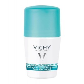 Vichy Deodorant 48ωρη Αποσμητική Προστασία Κατά των Λευκών & Κίτρινων Σημαδιών 50ml