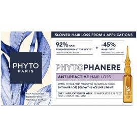 Phyto Phytophanere Reactional Hair Loss Treatment Αντιδραστική Θεραπεία κατά της Τριχόπτωσης, 12amps x 5ml