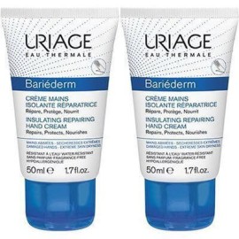 Uriage Bariederm Insulating Repairing Hand Cream 2 x 50ml